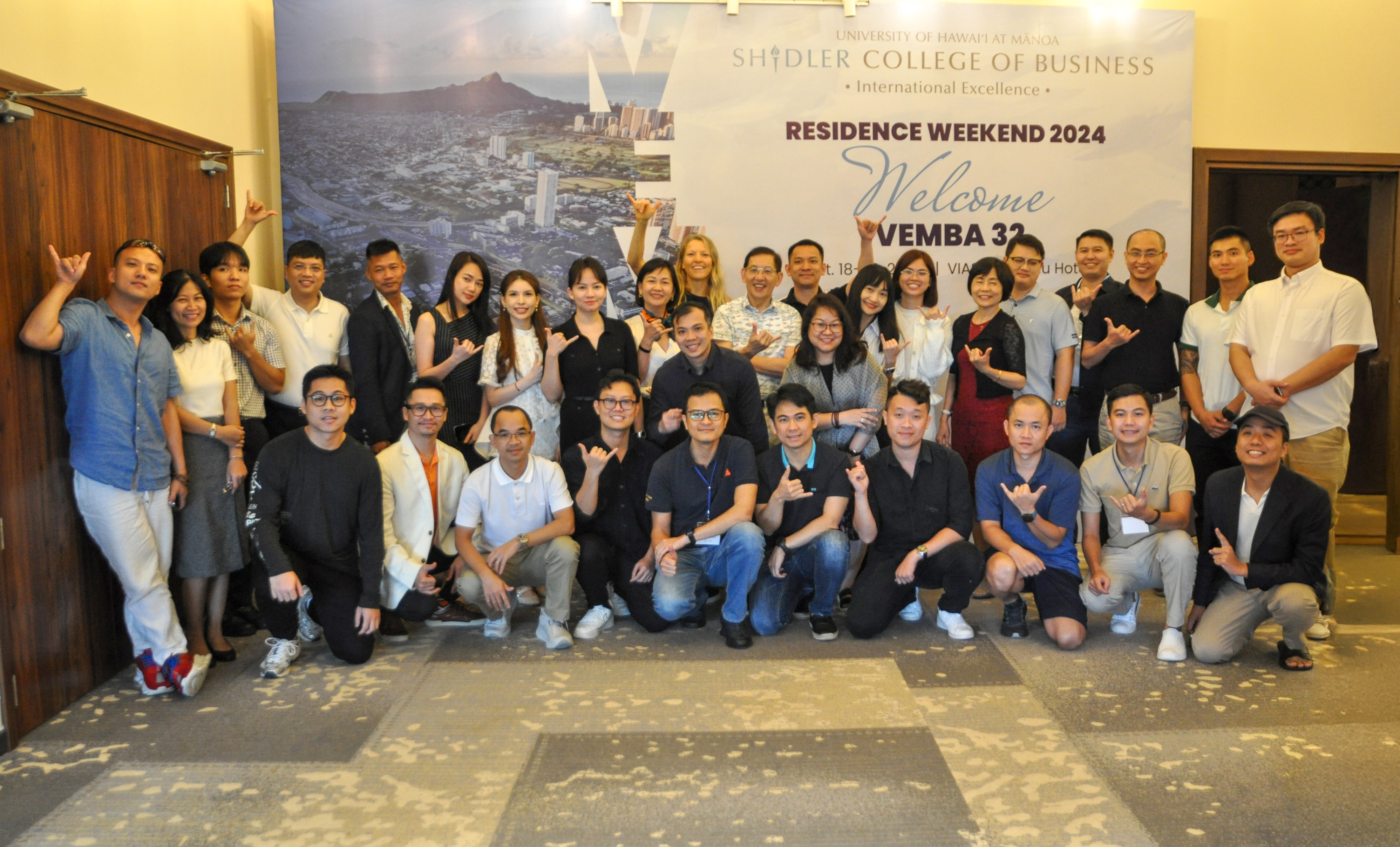 VEMBA Cohort 32 is made up of 31 students.