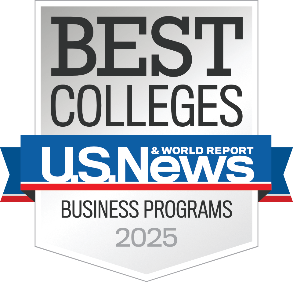 2025 US News and World Report Badge for Best Colleges category.