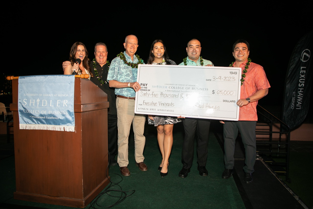 This year's check presentation of $65,000.