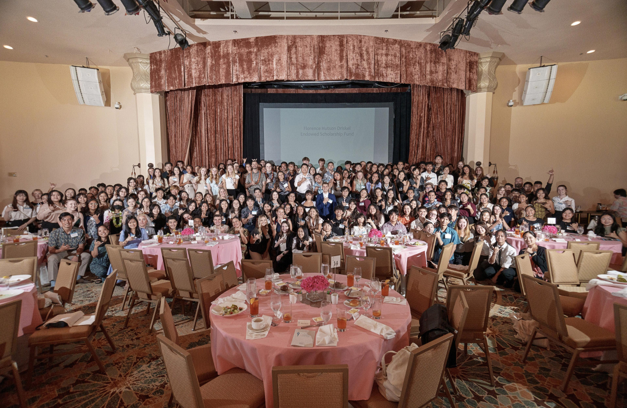 The 2023 Scholarship Luncheon was held on Nov. 6 at the Royal Hawaiian Hotel.